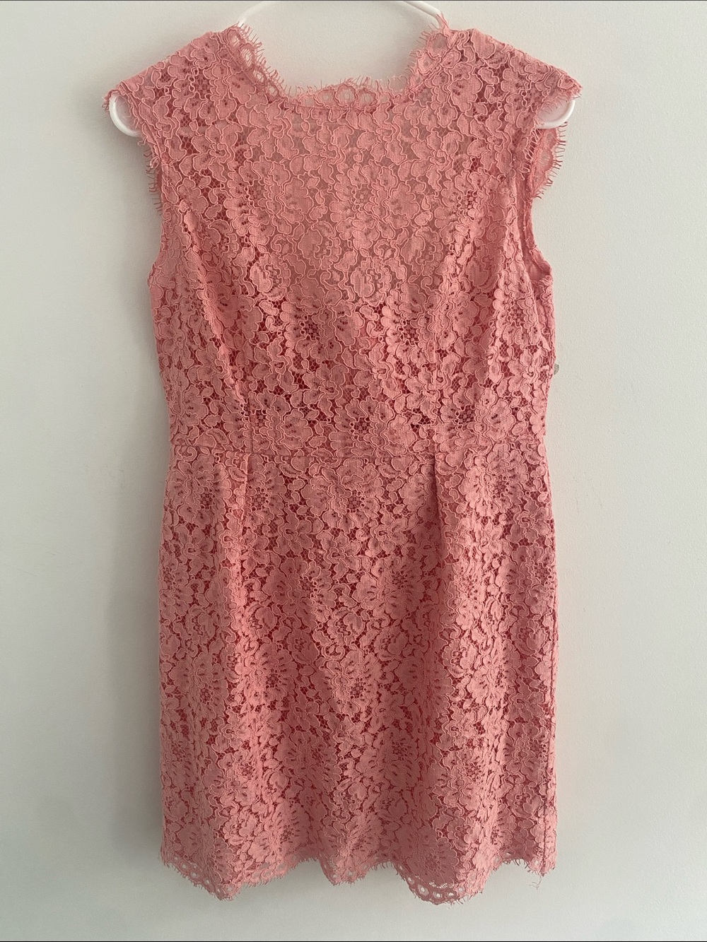 Shoshanna Peachy Pink Lace Dress Size 8